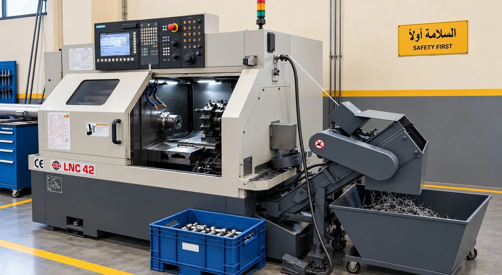 التشغيل على ماكينات CNC